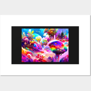 Color Globs | Rainbow Reef Ascension Posters and Art